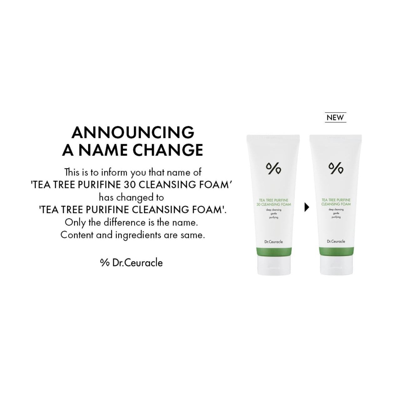 Tea Tree Purifine 30 Cleansing Foam 150g